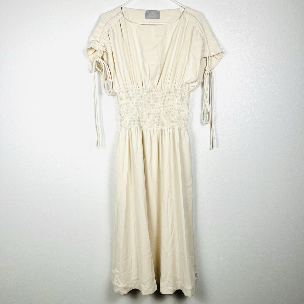 Modern Citizen Cream Midi Dress - Picture 2 of 7